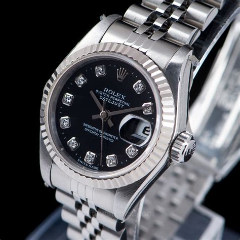 mens rolex oyster perpetual datejust diamond dial &|Rolex Datejust full diamond price.